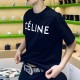 [홍콩명품.CELINE] 셀린느 25SS 로고 프린트 반팔 티셔츠 (2컬러), BM21504, YS, 명품레플리카,미러급,온라인쇼핑몰사이트