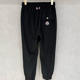 [홍콩명품.MONCLER] 몽클레어 25SS 로고 자수 조거 팬츠 바지 (블랙), BM21553, G5, 명품레플리카,미러급,온라인쇼핑몰사이트