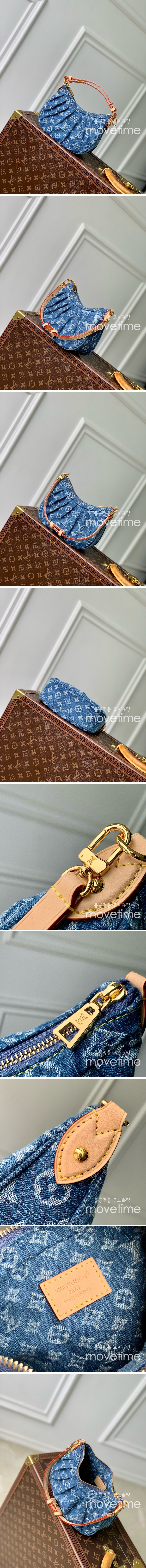 [홍콩명품.LOUIS VUITTON] 루이비통 25SS 로고 모노그램 데님 핸드백 M13571, BGM4944, BDA, 홍콩명품가방,명품쇼핑몰,크로스백,핸드백,구매대행