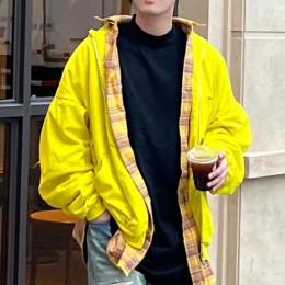 [가격문의][홍콩명품.BALENCIAGA] 발렌시아가 25SS 로고 자수 2톤 후드 집업 자켓 (2컬러), BM21662, KK, 홍콩명품가방,명품쇼핑몰,크로스백,핸드백,구매대행