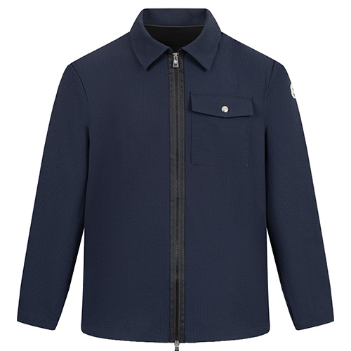 [홍콩명품.MONCLER] 몽클레어 25SS 로고 카라 집업 자켓 (네이비), BM21664, KK, 홍콩명품가방,명품쇼핑몰,크로스백,핸드백,구매대행