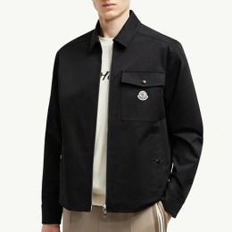 [가격문의][홍콩명품.MONCLER] 몽클레어 25SS 로고 카라 집업 자켓 (블랙), BM21666, KK, 홍콩명품가방,명품쇼핑몰,크로스백,핸드백,구매대행