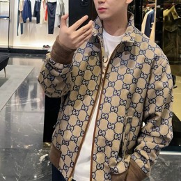[가격문의][홍콩명품.Gucci] 구찌 25SS 로고 GG수프림 봄버 자켓 (베이지), BM21668, KK, 홍콩명품가방,명품쇼핑몰,크로스백,핸드백,구매대행