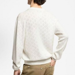 [가격문의][홍콩명품.LOUIS VUITTON] 루이비통 25SS 로고 모노그램 니트 스웨터 (화이트), BM21679, KK, 홍콩명품가방,명품쇼핑몰,크로스백,핸드백,구매대행