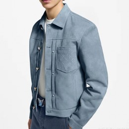 [가격문의][홍콩명품.LOUIS VUITTON] 루이비통 25SS 로고 모노그램 포켓 카라 레더 가죽 자켓 (2컬러), BM21683, KK, 홍콩명품가방,명품쇼핑몰,크로스백,핸드백,구매대행