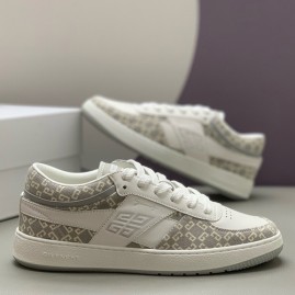 [가격문의][홍콩명품.GIVENCHY] 지방시 25SS 로고 로우탑 스니커즈 운동화 (화이트-그레이), SE5337, PMD, 명품스니커즈,운동화,구두,로퍼,하이탑,신발