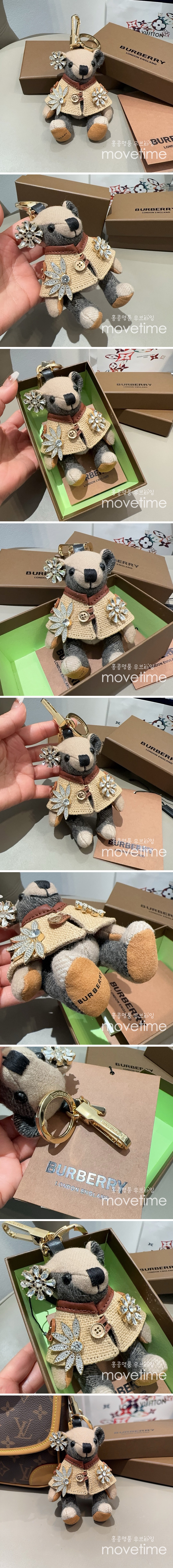[홍콩명품.Burberry] 버버리 25SS 로고 THOMAS 키홀더 키링 백참, ET3099, NNT, 홍콩명품의류,구매대행,온라인명품