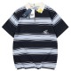 [홍콩명품,Christian Dior] 디올 25SS 로고 스트라이프 카라 폴로 반팔 티셔츠 (스카이블루), BM21693, JU, 레플리카의류,미러급사이트