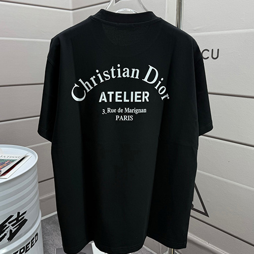 [가격문의][홍콩명품,Christian Dior] 디올 25SS 로고 프린트 반팔 티셔츠 (2컬러), BM21760, G5, 레플리카의류,미러급사이트