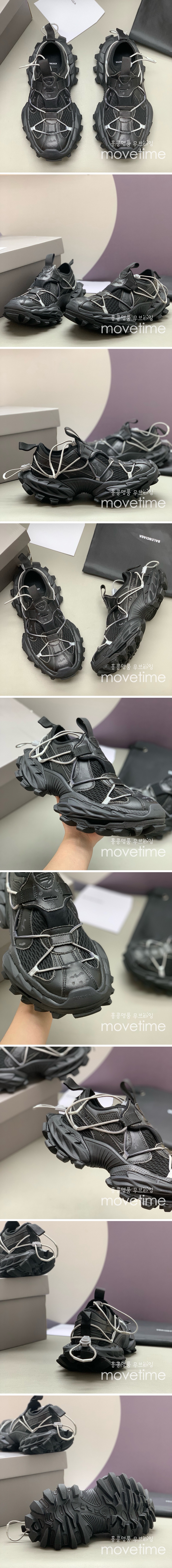 [홍콩명품.BALENCIAGA] 발렌시아가 25SS 로고 남여 HIKE 스니커즈 운동화 (블랙), SE5352, PMD, 명품스니커즈,운동화,구두,로퍼,하이탑,신발