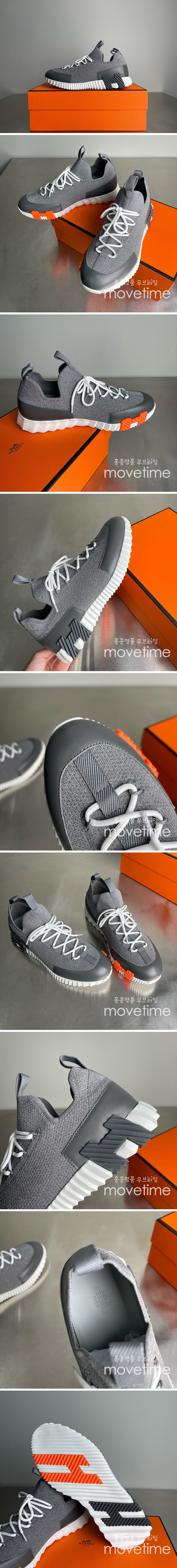 [홍콩명품.Hermes] 에르메스 25SS 로고 LIFT 스니커즈 운동화 (그레이), SE5390, ALW, 명품스니커즈,운동화,구두,로퍼,하이탑,신발
