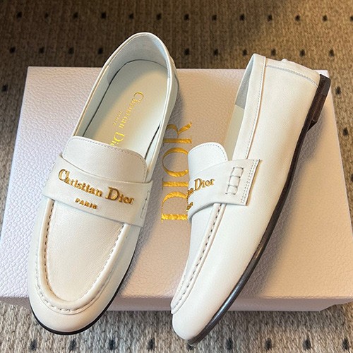 [홍콩명품,Christian Dior] 디올 25SS 로고 여성 레더 가죽 구두 로퍼 (2컬러), SE5415, ALW, 명품스니커즈,운동화,구두,로퍼,하이탑,신발
