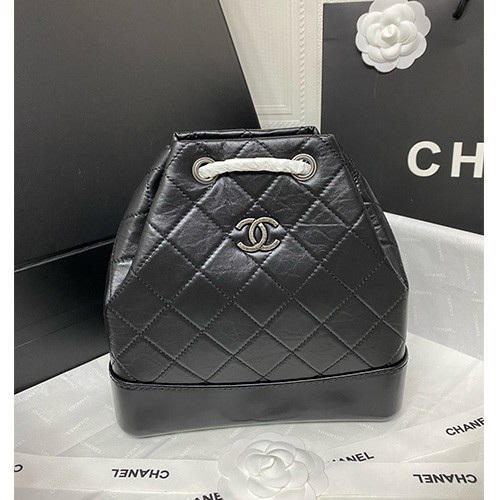 [홍콩명품.CHANEL] 샤넬 25SS 로고 가브리엘 백팩 스몰 빈티지 카프스킨 골드 실버 메탈 블랙 A94485, BGM5117, BDA, 홍콩명품가방,명품쇼핑몰,크로스백,핸드백,구매대행