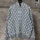 [홍콩명품.LOUIS VUITTON] 루이비통 25SS 로고 모노그램 니트 후드 집업 자켓 (2컬러), BM22207, KK, 레플리카의류,미러급사이트