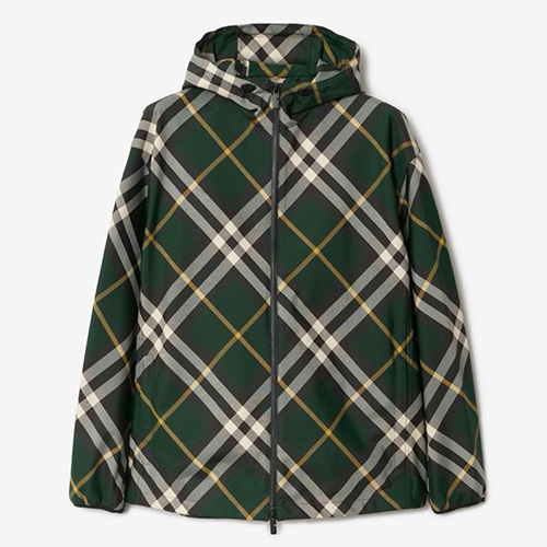 [홍콩명품.Burberry] 버버리 25SS 로고 체크패턴 리버서블 후드 바람막이 자켓 (2컬러), BM22209, S1F, 레플리카의류,미러급사이트