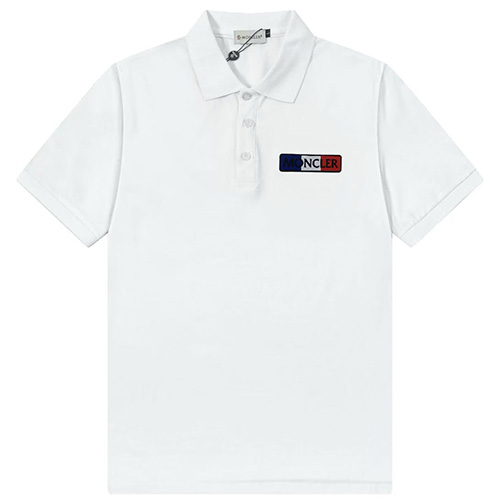 [홍콩명품.MONCLER] 몽클레어 25SS 로고 카라 폴로 반팔 티셔츠 (2컬러), BM22229, S1F, 레플리카의류,미러급사이트