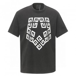 [홍콩명품.GIVENCHY] 지방시 25SS 로고 프린트 반팔 티셔츠 (블랙), BM22235, S1F, 레플리카의류,미러급사이트