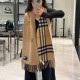 [홍콩명품.Burberry] 버버리 25SS 로고 체크패턴 168-30 캐시미어 스카프 머플러 (베이지), ET3128, JX, 홍콩명품의류,구매대행,온라인명품