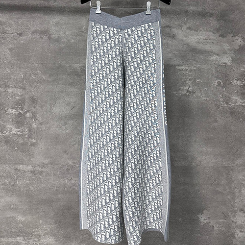 [홍콩명품,Christian Dior] 디올 25SS 로고 오블리크  팬츠 바지 (그레이), BM22307, KK, 레플리카의류,미러급사이트