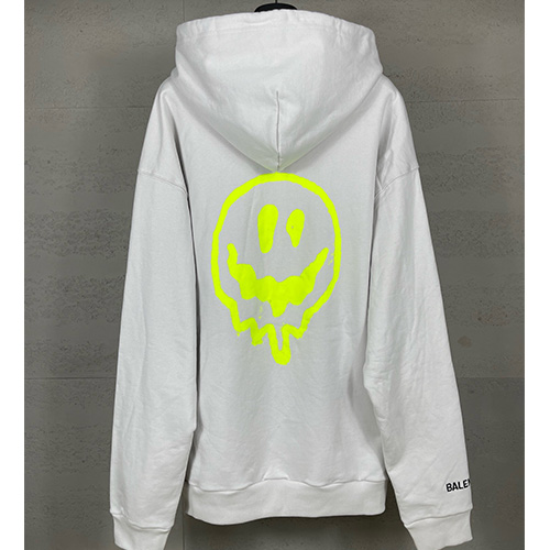 [홍콩명품.BALENCIAGA] 발렌시아가 25SS 로고 Hithg There+Dripley 후드 집업 자켓 (화이트), BM22326, KK, 레플리카의류,미러급사이트