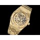 [홍콩명품시계.AUDEMARS PIGUET] 오데마피게 로얄오크 16204 옐로우골드 스켈레톤 다이얼