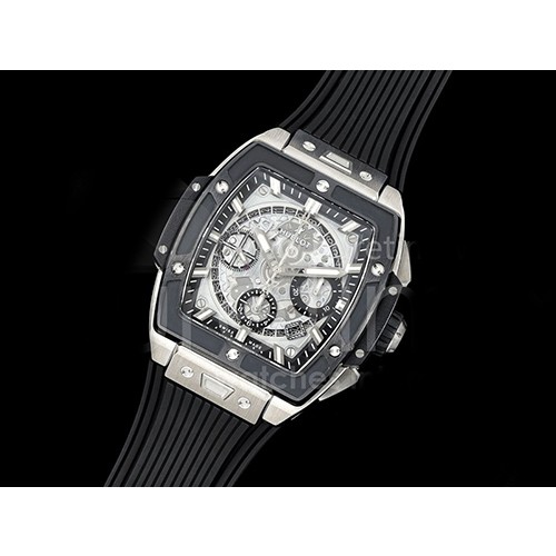 [홍콩명품시계.HUBLOT] 휴블럿 빅뱅 스프릿 티타늄 블랙 세라믹 베젤 스켈레톤 다이얼