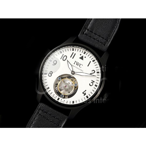 [홍콩명품시계.IWC] 아이더블유씨 빅파일럿 투어빌론 43mm PVD 화이트 다이얼