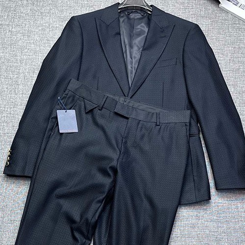 [홍콩명품.LOUIS VUITTON] 루이비통 25SS 로고 패턴 정장 수트 (블랙), BM22459, JQ, 레플리카의류,미러급사이트