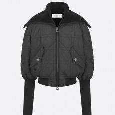[홍콩명품,Christian Dior] 디올 25SS 로고 여성 퀄팅 솜패딩 자켓 (블랙), BM22519, MC, 레플리카의류,미러급사이트
