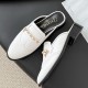 [홍콩명품.CHANEL] 샤넬 25SS 로고 여성 레더 가죽 뮬 구두 슬리퍼 (3컬러), SE5577, GHS, 명품스니커즈,운동화,구두,로퍼,하이탑,신발