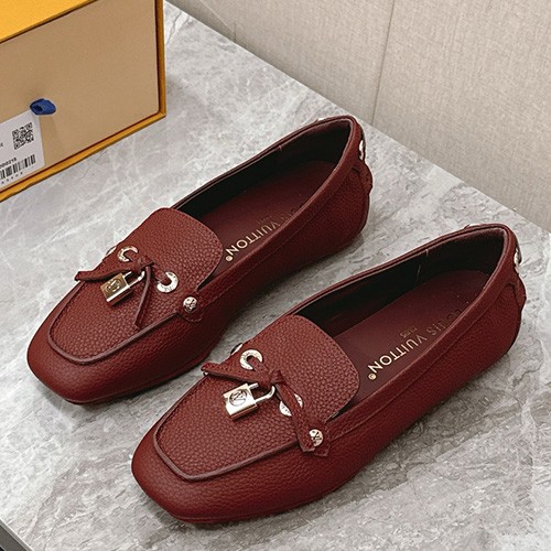 [홍콩명품.LOUIS VUITTON] 루이비통 25SS 로고 여성 레더 가죽 구두 로퍼 (3컬러), SE5587, GHS, 명품스니커즈,운동화,구두,로퍼,하이탑,신발