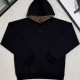 [홍콩명품,FENDI] 펜디 25SS 로고 자수 후드 티셔츠 (블랙), BM22684, 레플리카의류,미러급사이트