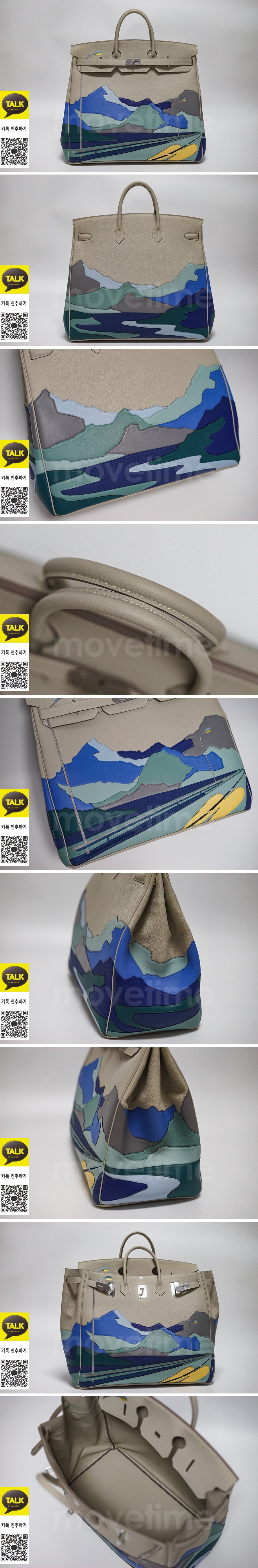 [홍콩명품.Hermes] 에르메스 25SS 로고 Endless Road Hac 50 토트백 핸드백 (베이지-은장), BGM5230, 홍콩명품가방,명품쇼핑몰,크로스백,핸드백,구매대행