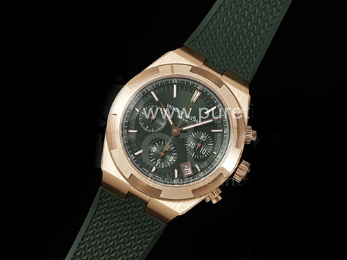 [홍콩명품시계.VACHERON CONSTANTIN] 바쉐론콘스탄틴 오버시스 로즈골드 4500V 그린 다이얼