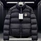 [가격문의][홍콩명품.MONCLER] 몽클레어 25SS 로고 Christopher Raxxy 콜라보 다운 패딩 자켓 (블랙), BM22752, HH, 레플리카의류,미러급사이트
