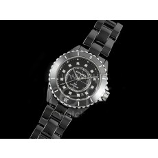 [홍콩명품.CHANEL] 샤넬 J13 38mm 블랙 세라믹 베젤 블랙 다이얼