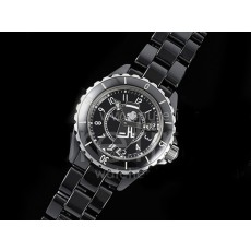 [홍콩명품.CHANEL] 샤넬 J13 38mm 블랙 세라믹 베젤 블랙 코코 다이얼