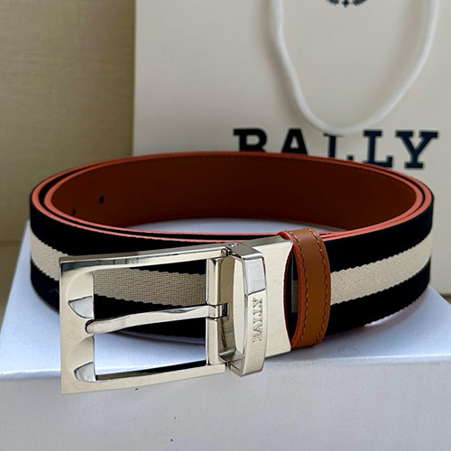 [홍콩명품.BALLY] 발리 25SS 로고 레더 가죽 벨트 (브라운), 3.4cm, BT1456, 명품레플리카,인터넷쇼핑몰,남자명품,해외직구