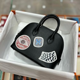 [홍콩명품.Hermes] 에르메스 25SS 로고 ZARE Bolide 1923 Mini Paigu Colle 핸드백 (블랙), BGM5248, H3, 홍콩명품가방,명품쇼핑몰,크로스백,핸드백,구매대행