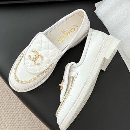 [홍콩명품.CHANEL] 샤넬 25SS 로고 여성 레더 가죽 구두 로퍼 (3컬러), SE5739, GHS, 명품스니커즈,운동화,구두,로퍼,하이탑,신발