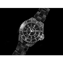 [홍콩명품.CHANEL] 샤넬 J13 33mm 블랙 세라믹 베젤 화이트 마크 블랙 다이얼 쿼츠/밧데리시계