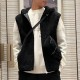 [홍콩명품,FENDI] 펜디 25SS 로고 후드 조끼 베스트 (블랙), BM22800, TOM, 레플리카의류,미러급사이트