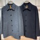 [홍콩명품.Burberry] 버버리 25SS 로고 캐시미어 카라 코트 자켓 (2컬러), BM22885, PG, 레플리카의류,미러급사이트