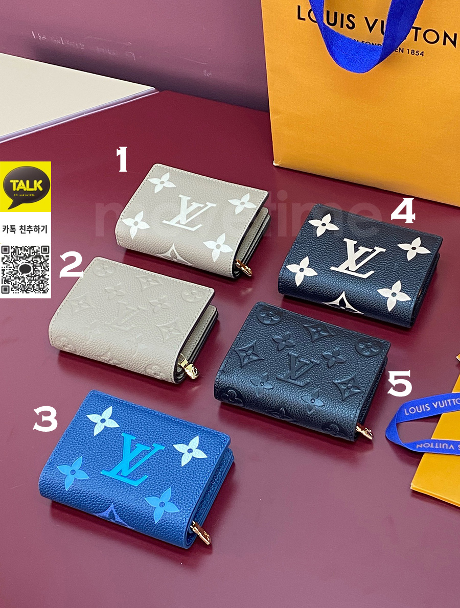 [홍콩명품.LOUIS VUITTON] 루이비통 25SS 로고 모노그램 반지갑 모음, BGM5272, BDA, 명품지갑,홍콩명품,사이트,명품쇼핑몰