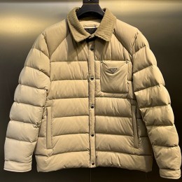 [홍콩명품,PRADA] 프라다 25SS 삼각로고 나일론 카라 다운 패딩 자켓 (2컬러), BM23011, KK, 레플리카의류,미러급사이트