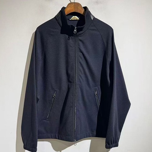 [홍콩명품.Loro Piana] 로로피아나 25SS 로고 바람막이 자켓 (네이비), BM23017, X2, 레플리카의류,미러급사이트