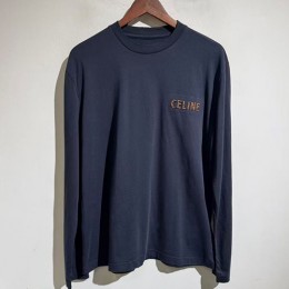 [홍콩명품.CELINE] 셀린느 25SS 로고 자수 긴팔 티셔츠 (3컬러), BM23023, X2, 레플리카의류,미러급사이트