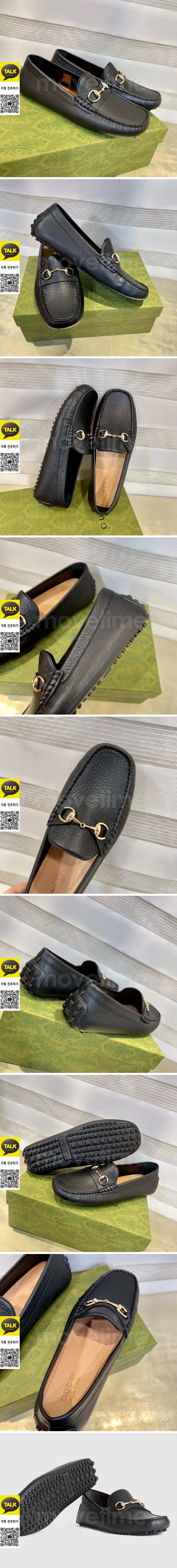 [홍콩명품.Gucci] 구찌 25SS 로고 레더 가죽 구두 로퍼 (블랙), SE5790, S2, 명품스니커즈,운동화,구두,로퍼,하이탑,신발