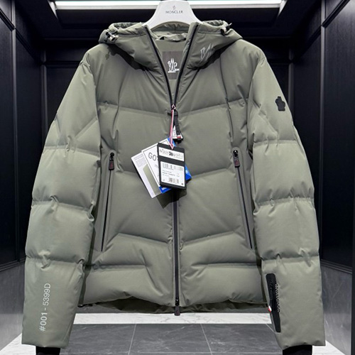 [홍콩명품.MONCLER] 몽클레어 25SS 로고 Grenoble Arcesaz 구스다운 후드 패딩 자켓 (2컬러), BM23105, KSM, 레플리카의류,미러급사이트