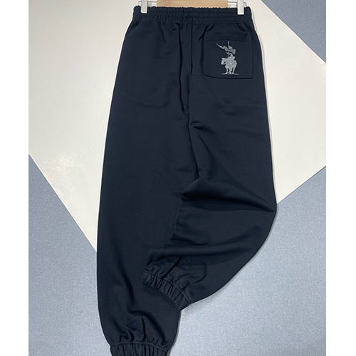 [홍콩명품.Burberry] 버버리 25SS 로고 자수 기모 조거 팬츠 바지 (블랙), BM23147, JL, 레플리카의류,미러급사이트